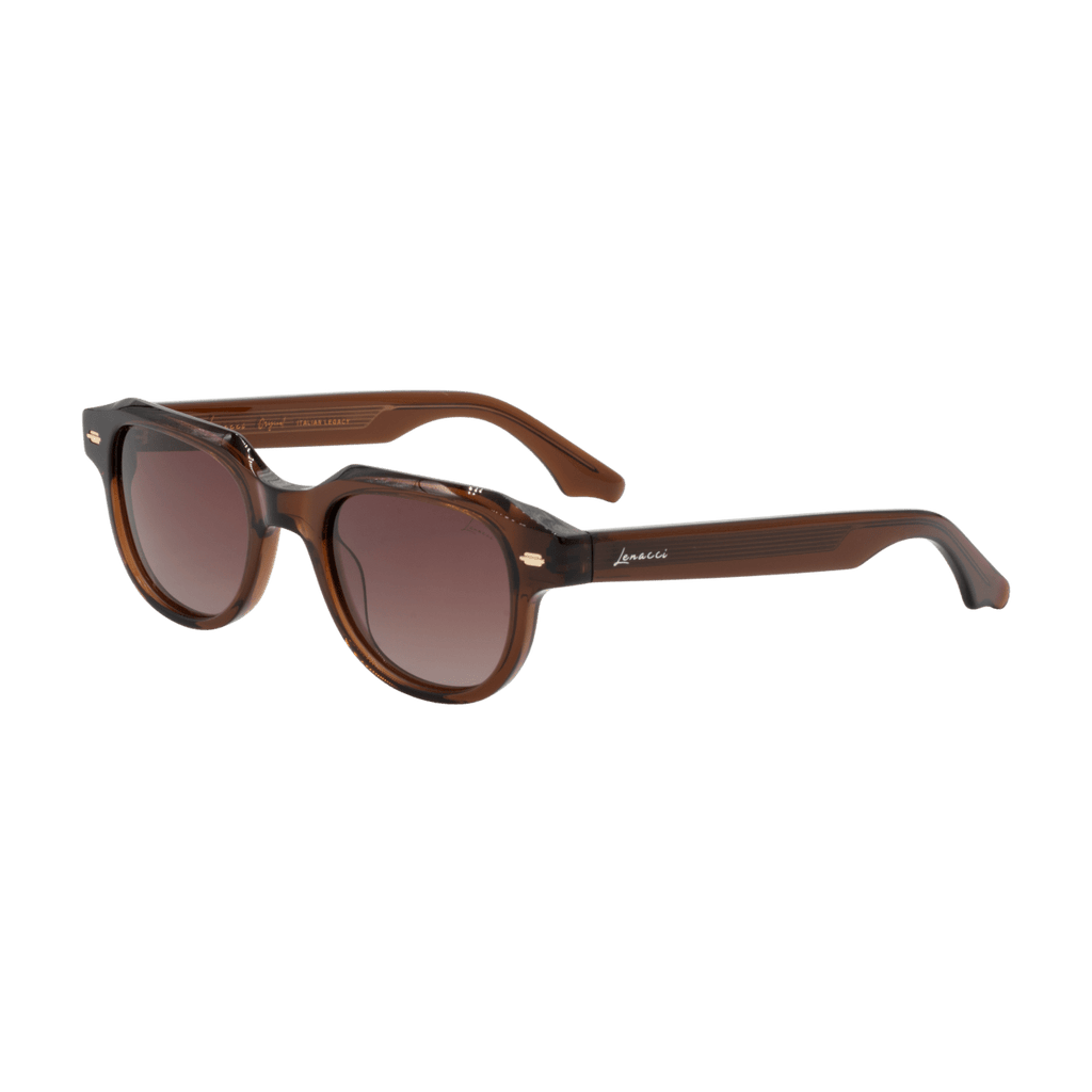 Lunettes de soleil unisex: Lenacci M-LN-501-S Mr dég/Marron