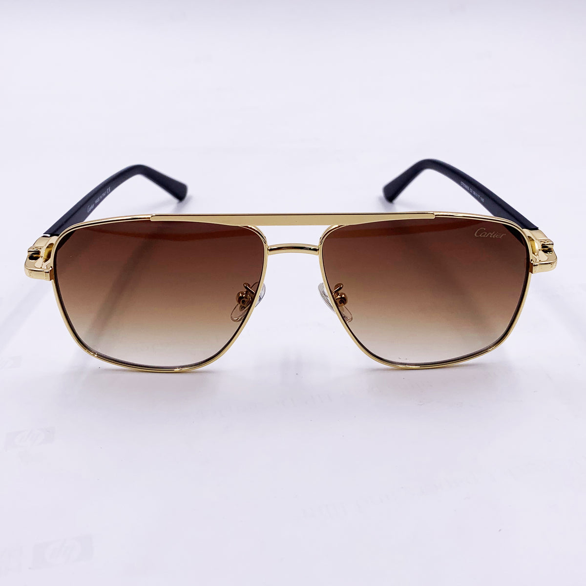 Solaires: Cartier: CT0365 C3 Mr/Gold;BL – Drlunettes