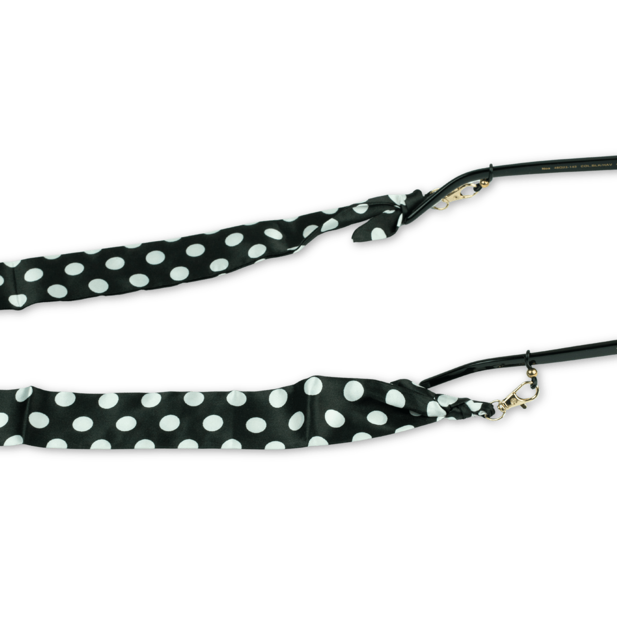 Chaînette Lola à pois - Noir - Drlunettes