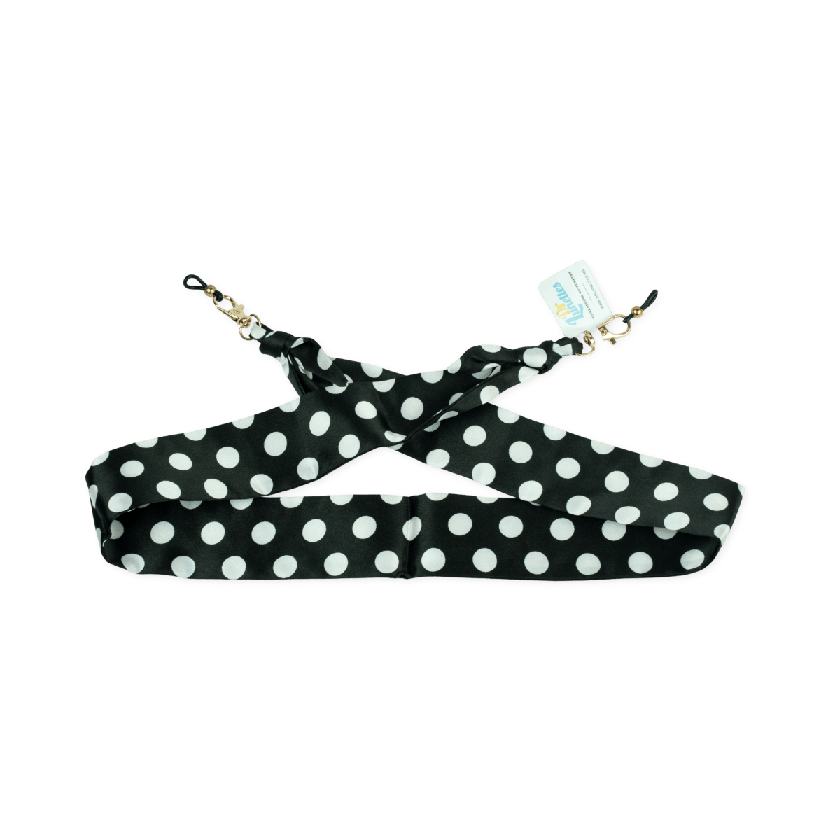 Chaînette Lola à pois - Noir - Drlunettes