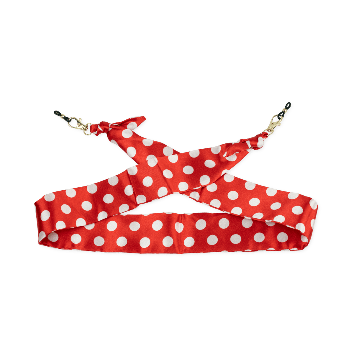 Chaînette Lola à pois - Rouge - Drlunettes