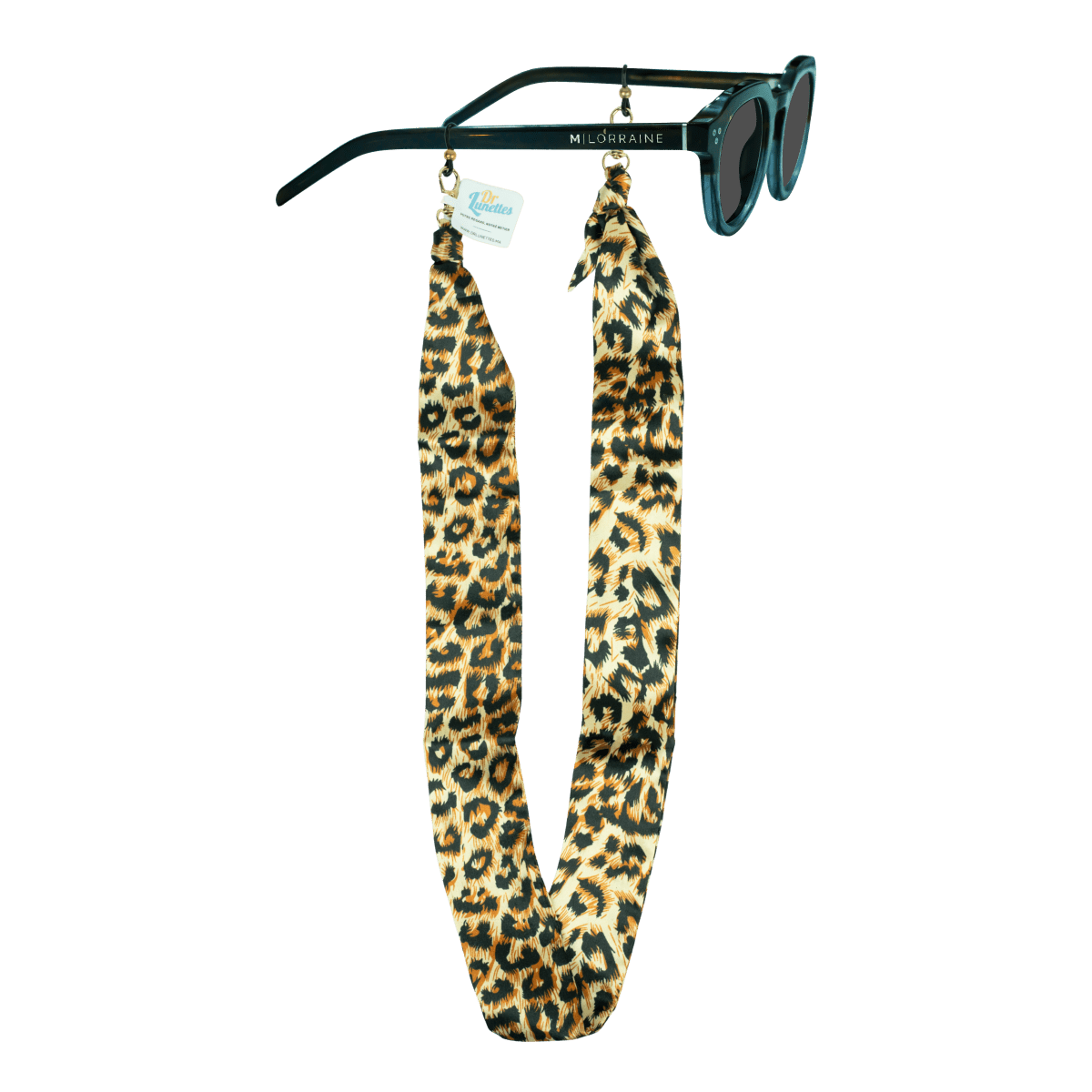 Chaînette Lola Imprimé Léopard - Drlunettes