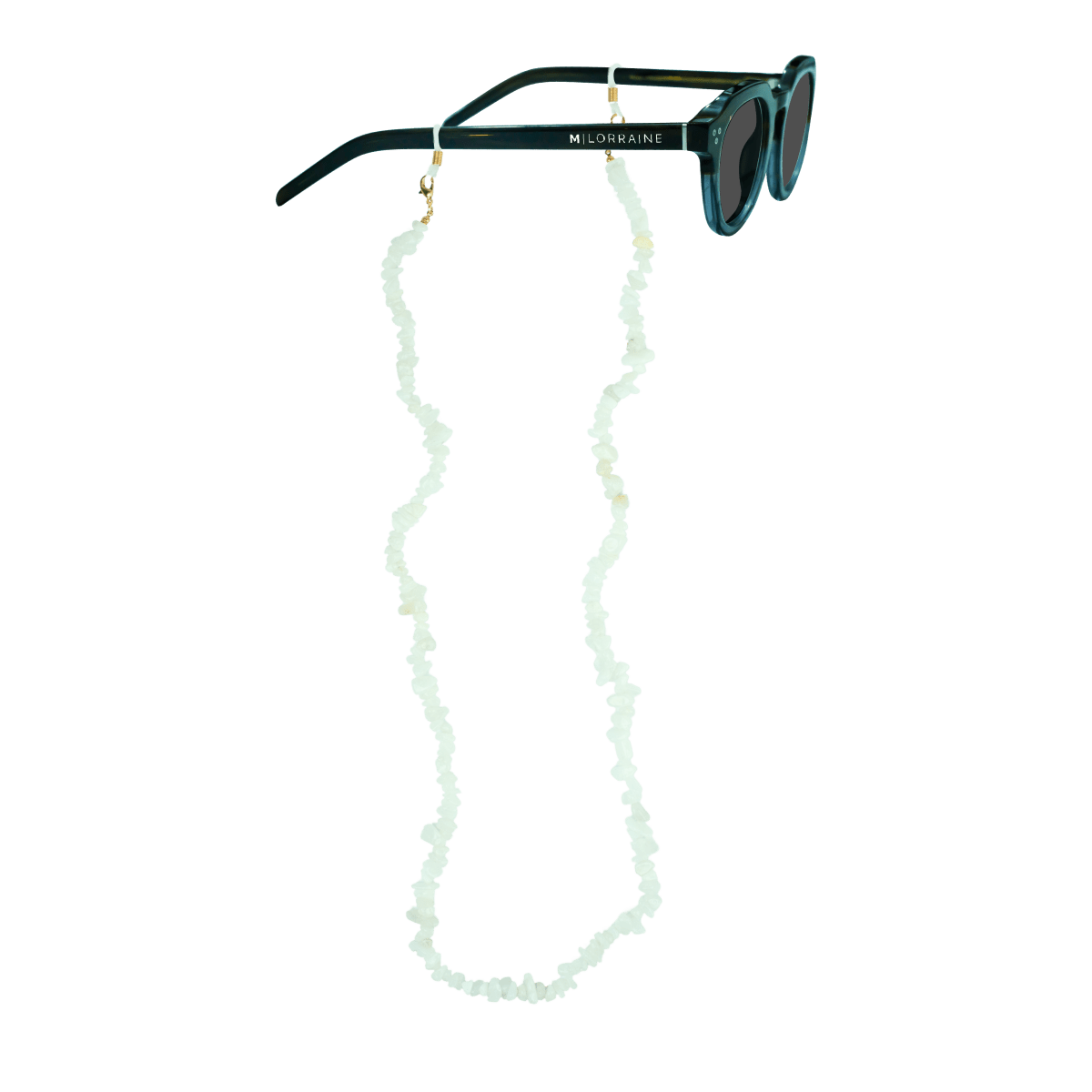 Chaînette Lydia Blanc - Drlunettes