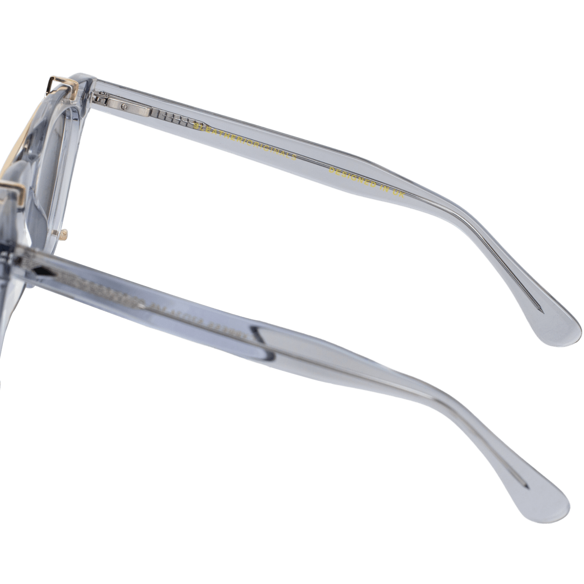 Clips(2en1): Bleather CYPRESS C3 Noir/Gold;Gry trans - Drlunettes