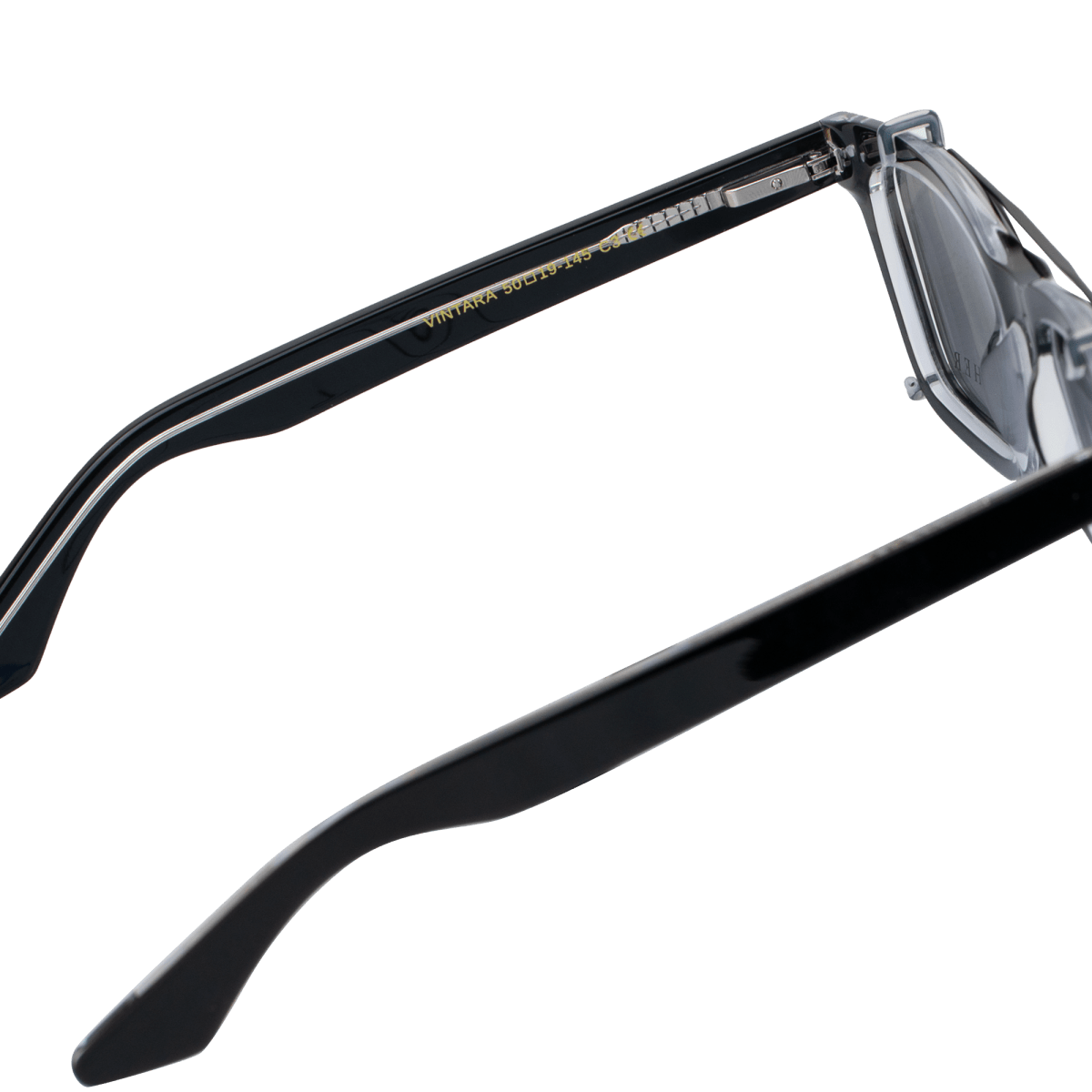 Clips(2en1): Bleather Vintara Noir - Drlunettes