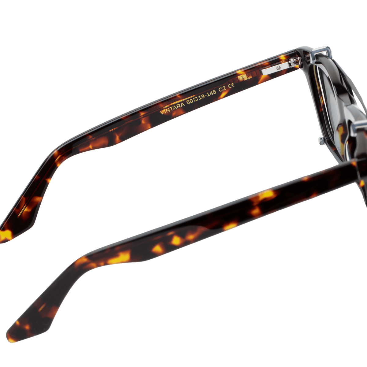 Clips(2en1): Bleather Vintara Noir/Havane - Drlunettes