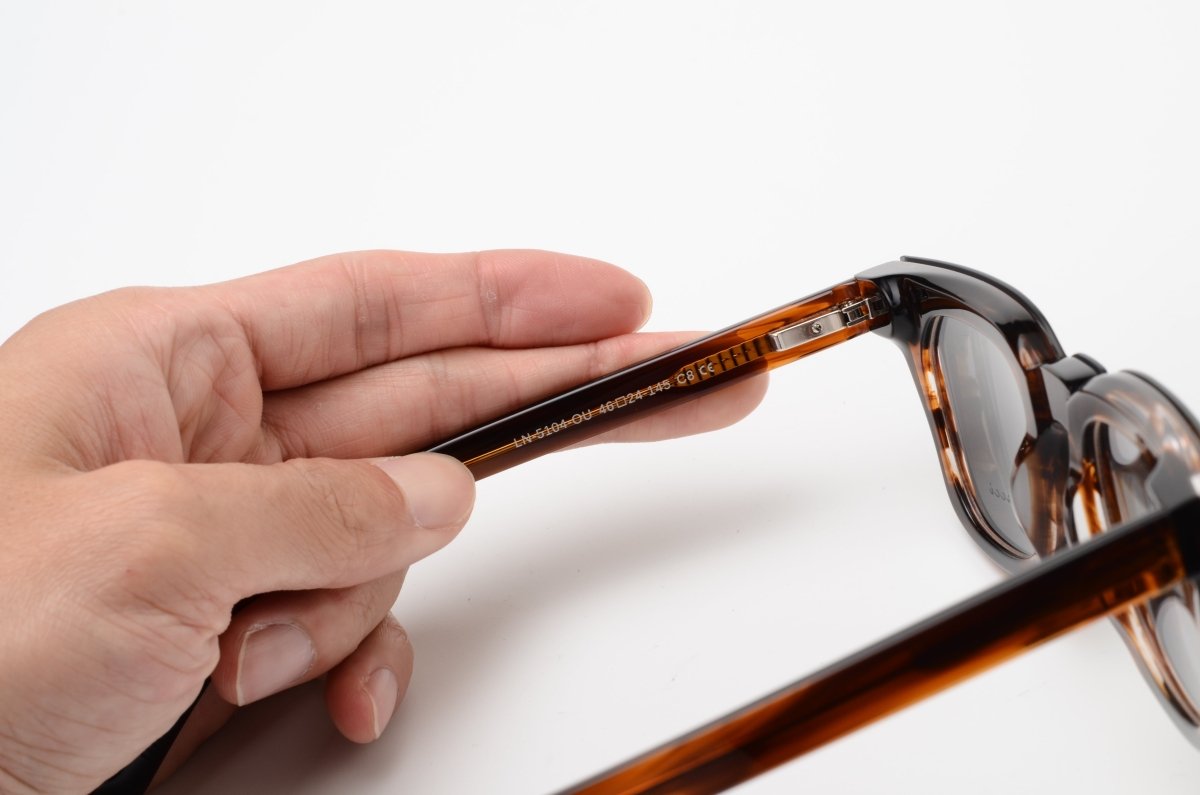 Clips(2en1): Lenacci LN - 5104 C8 Noir/Havane - Drlunettes