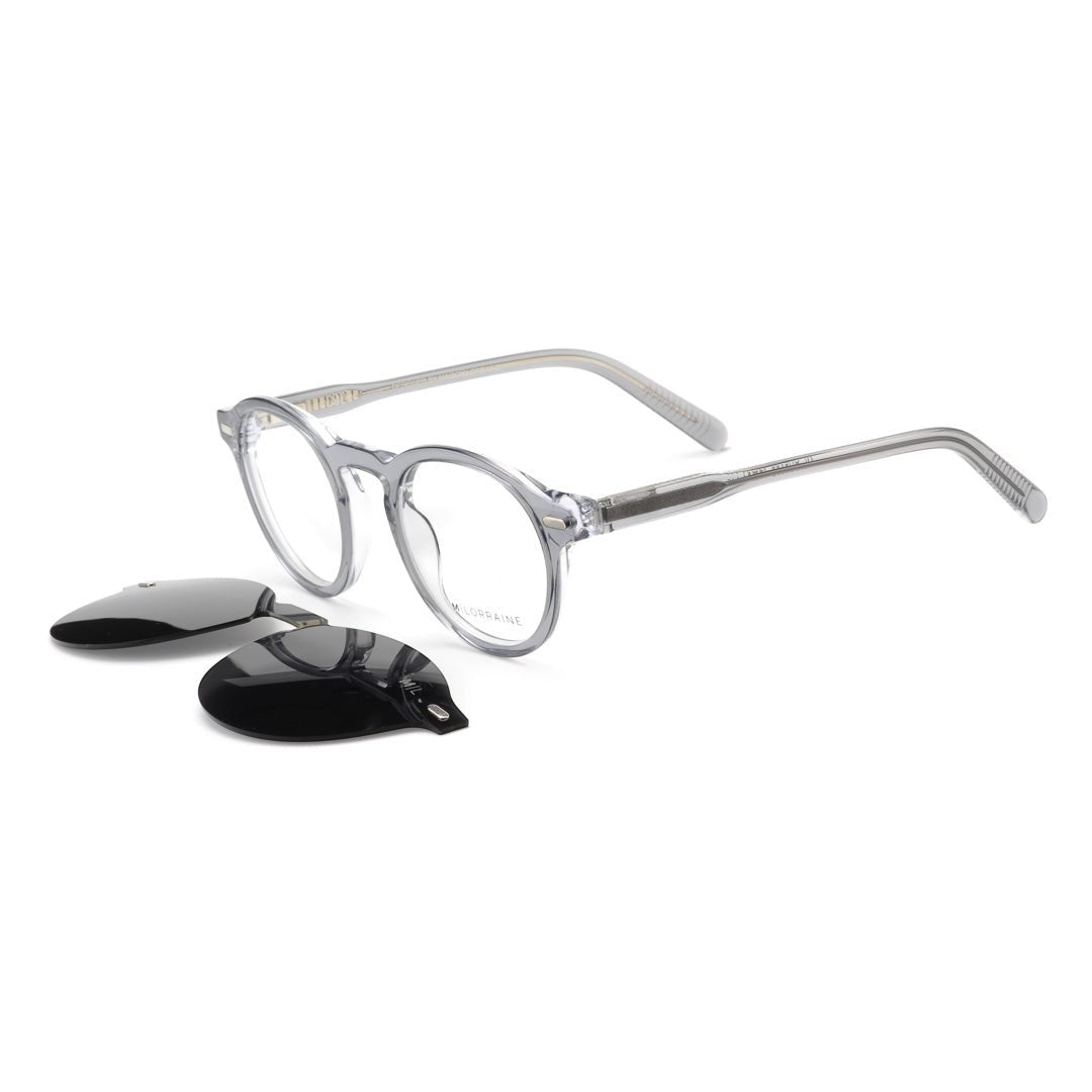 Clips(2en1): Maison Lorraine ML - OU5102 C3 Noir/Gris,trans - Drlunettes