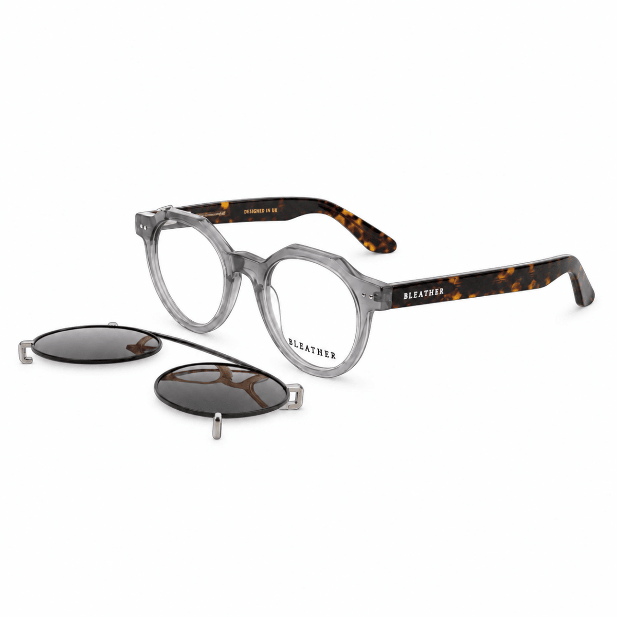 Ginkgo Gris Havane - Bleather - Drlunettes