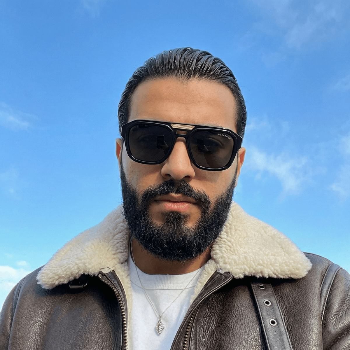 Glaston Noir - BLEATHER - Drlunettes