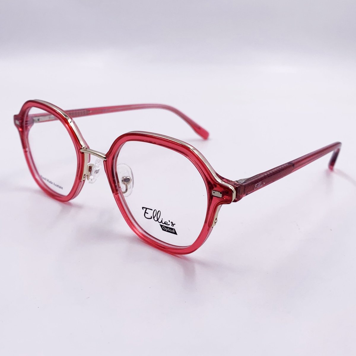 Lunettes à clips Femme: Ellie's 9594 C4 - Mr/Rose trans - Drlunettes