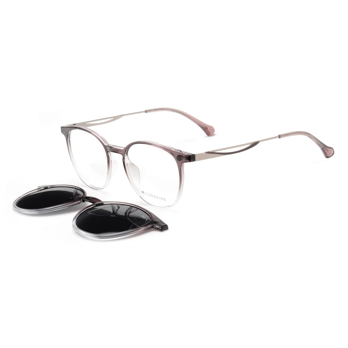 Lunettes à clips femmes: Maison Lorraine ML - CF 2001 C6 - Drlunettes