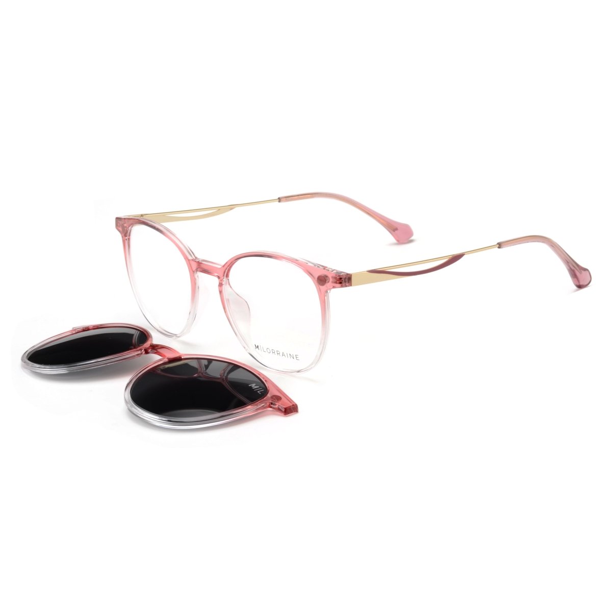 Lunettes à clips femmes: Maison Lorraine ML - CF 2001 C7 - Drlunettes