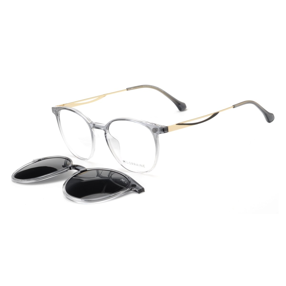 Lunettes à clips femmes: Maison Lorraine ML - CF2001 C5 - Drlunettes