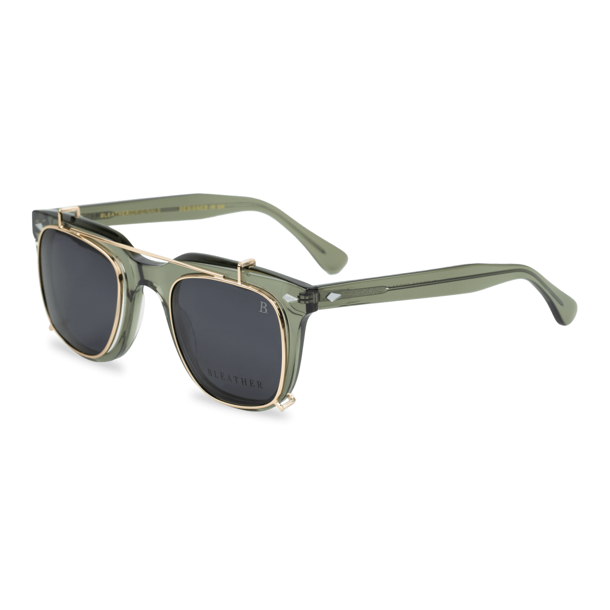 Lunettes à clips unisex: Bleather CYPRESS C4 - Drlunettes