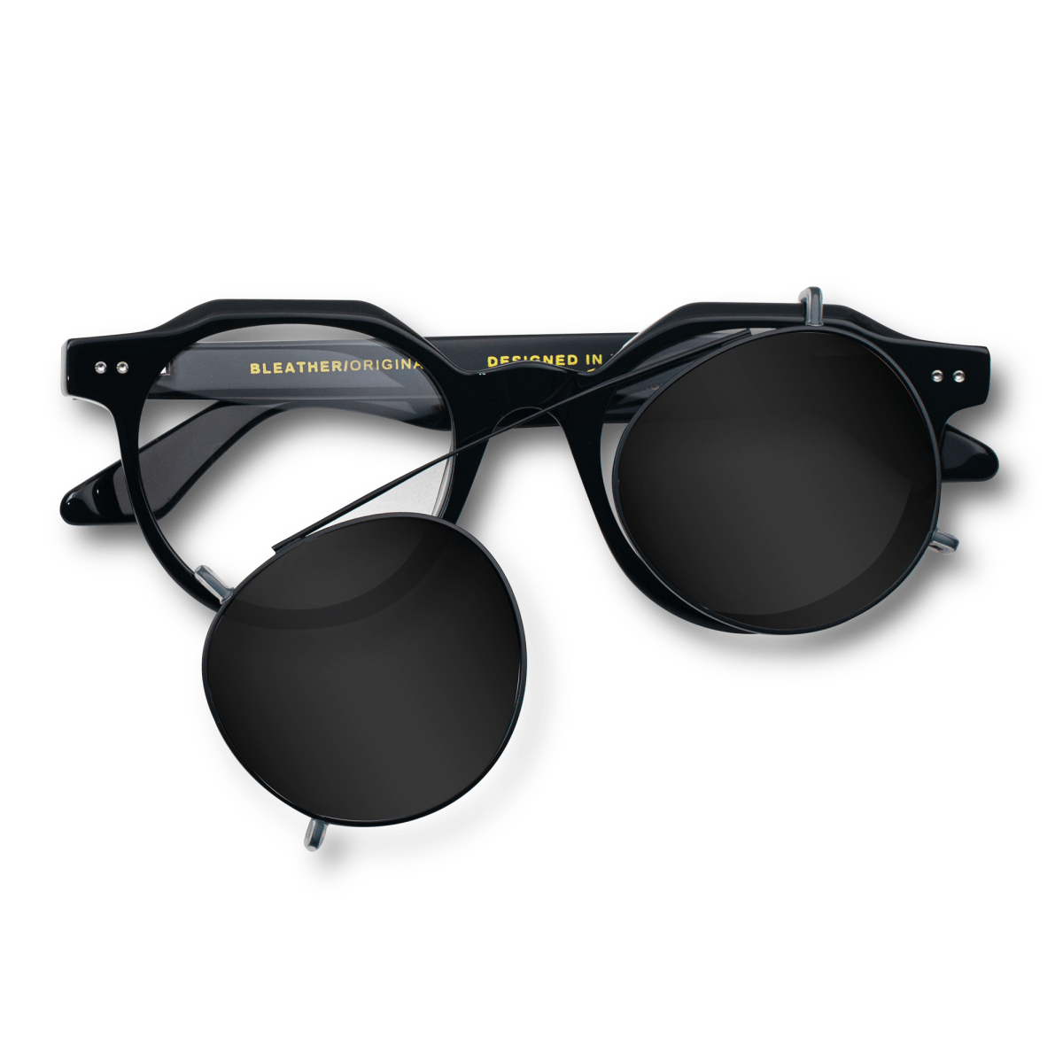 Lunettes à clips unisex: Bleather GINKGO C1 - Drlunettes