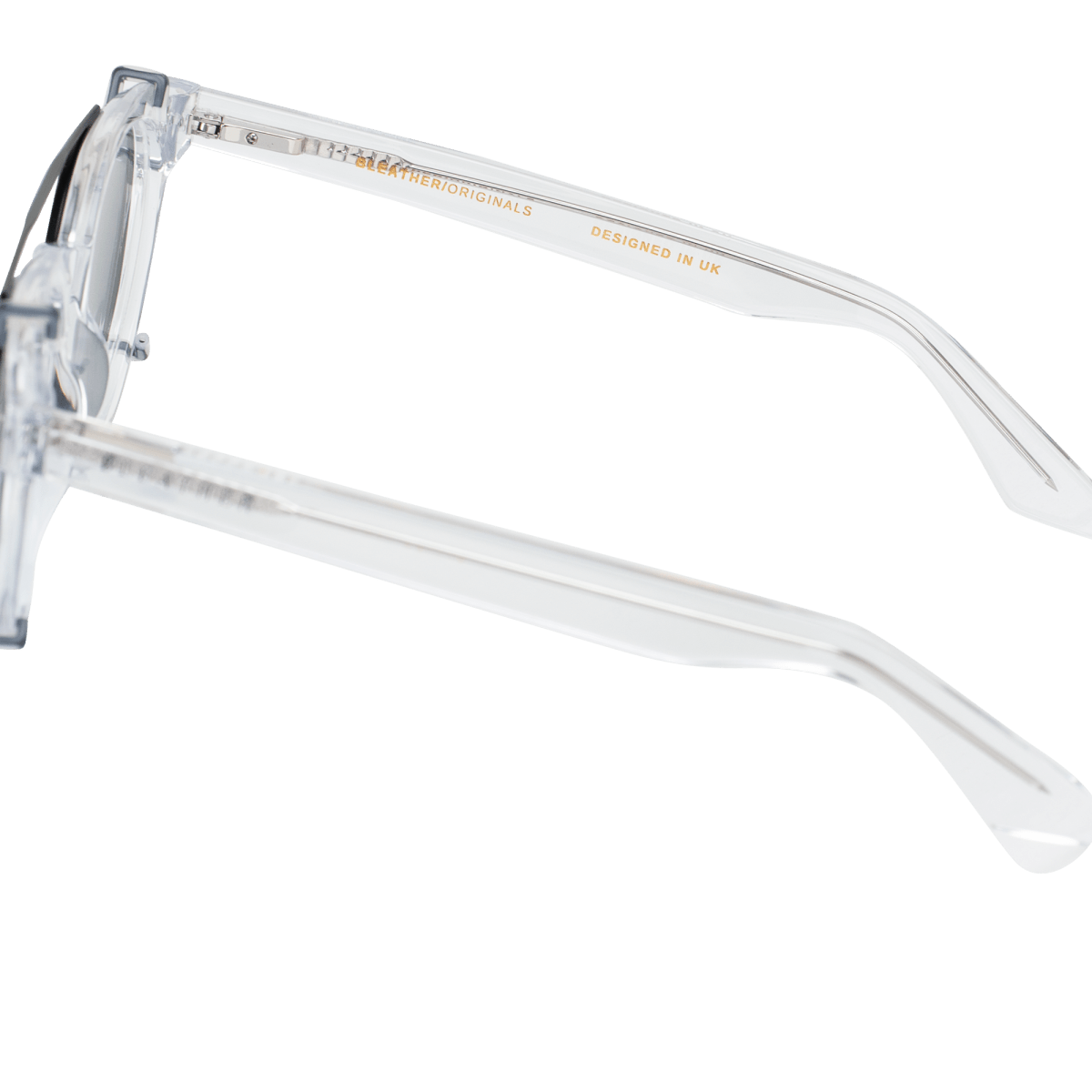 Lunettes à clips unisex: Bleather GINKGO C3 Transparent - Drlunettes