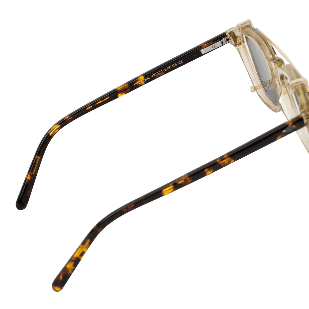 Lunettes à clips unisex: Bleather Paladin Havane - Drlunettes