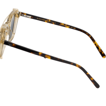 Lunettes à clips unisex: Bleather Paladin Havane - Drlunettes