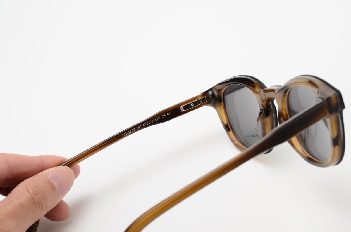 Lunettes à clips unisex: Lenacci LN - 5102 C6 - Drlunettes