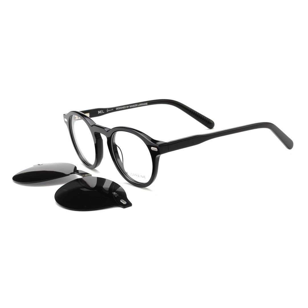 Lunettes à clips unisex: Maison Lorraine ML - OU5102 C1 - Drlunettes