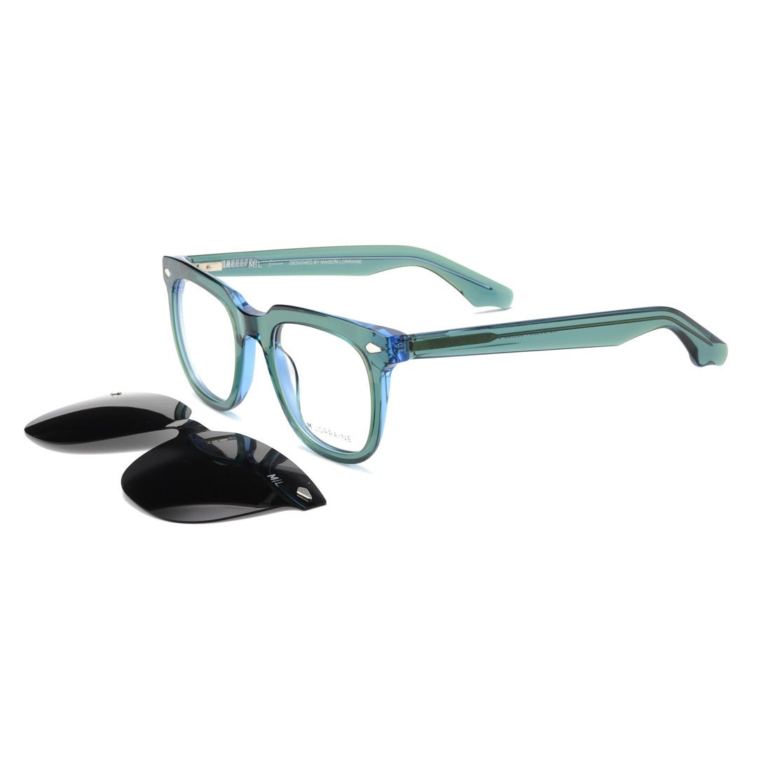Lunettes à clips unisex: Maison Lorraine ML - SU1104 C8 - Drlunettes