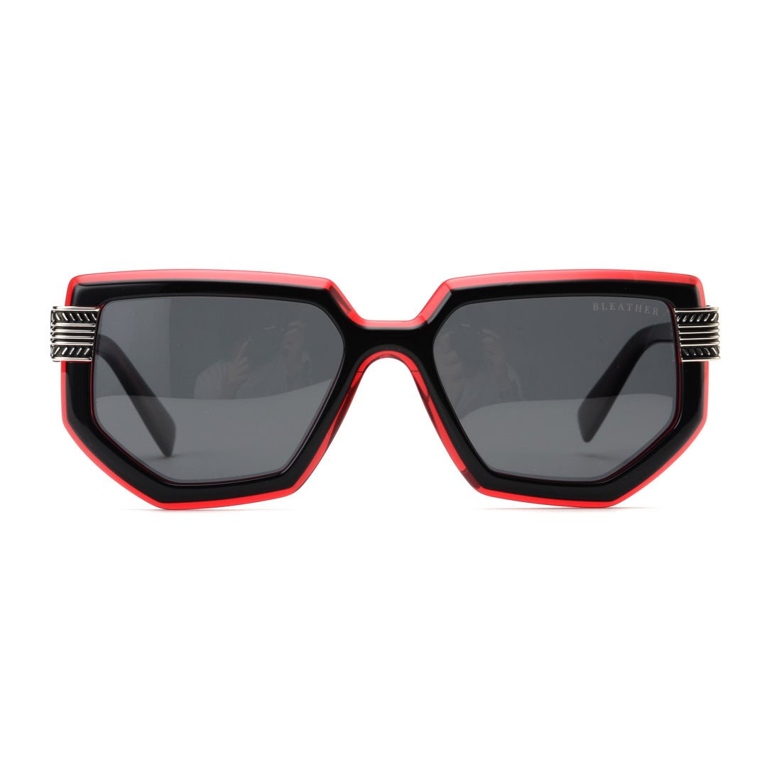 Lunettes de soleil femmes: Bleather Arcane Bordeaux - Drlunettes