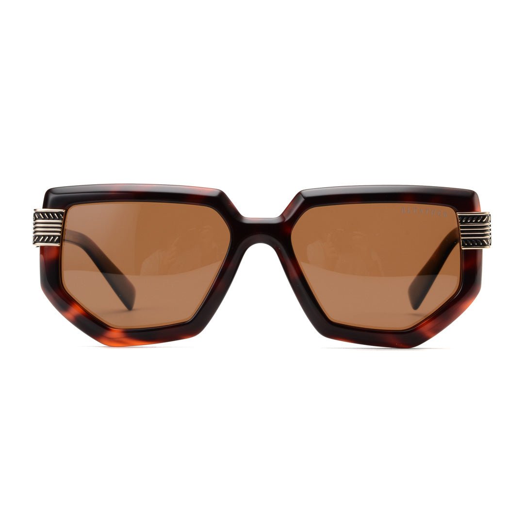 Lunettes de soleil femmes: Bleather Arcane Marron/Havane - Drlunettes
