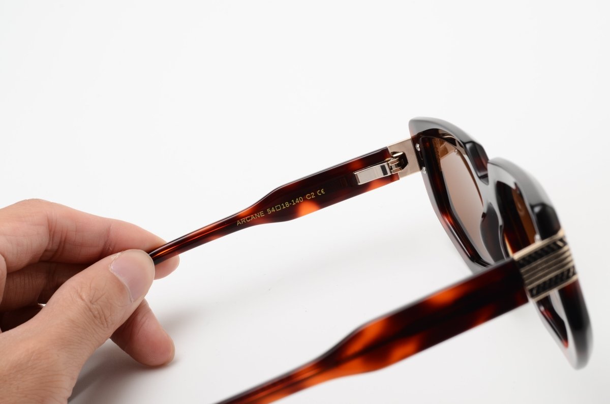 Lunettes de soleil femmes: Bleather Arcane Marron/Havane - Drlunettes