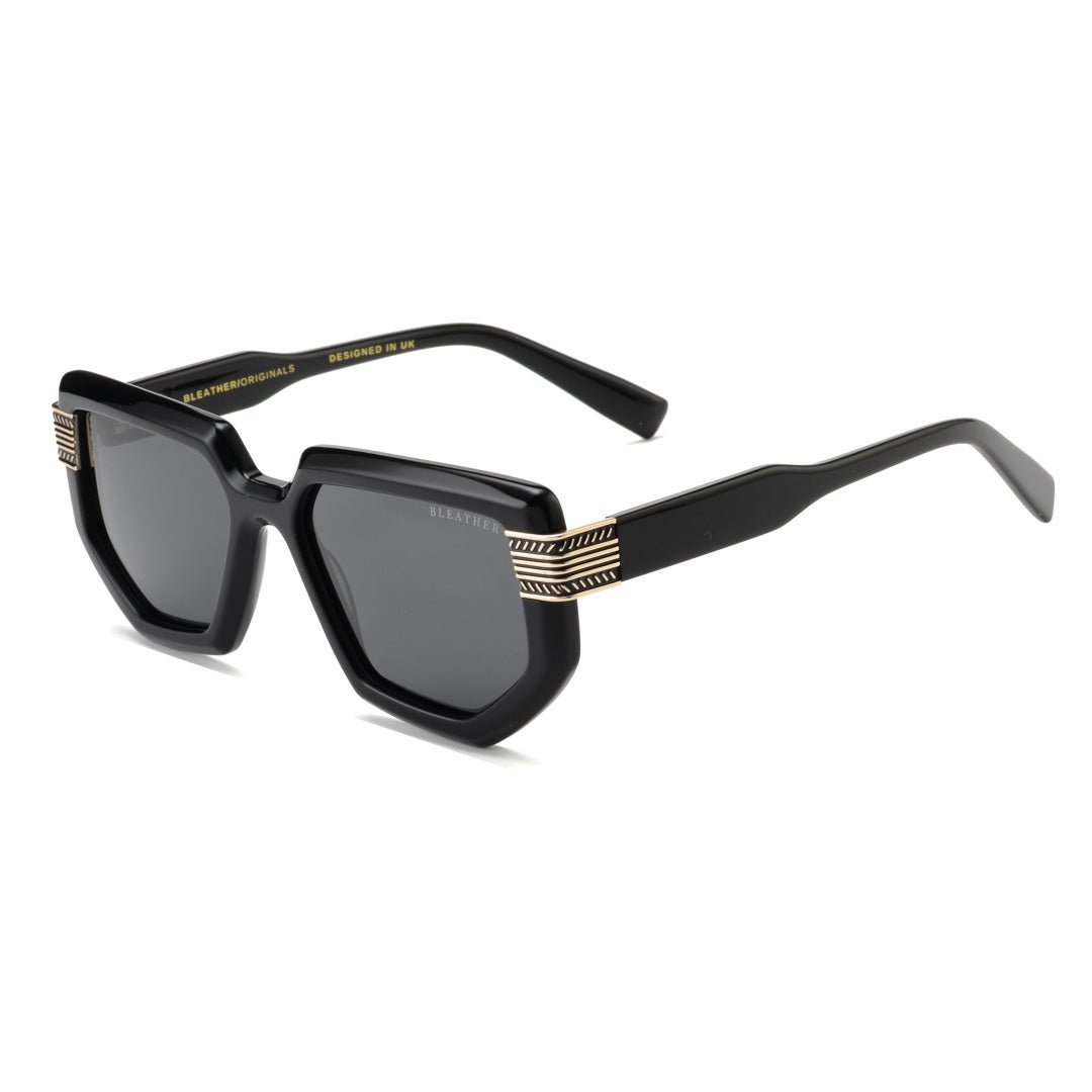 Lunettes de soleil femmes: Bleather Arcane Noir - Drlunettes