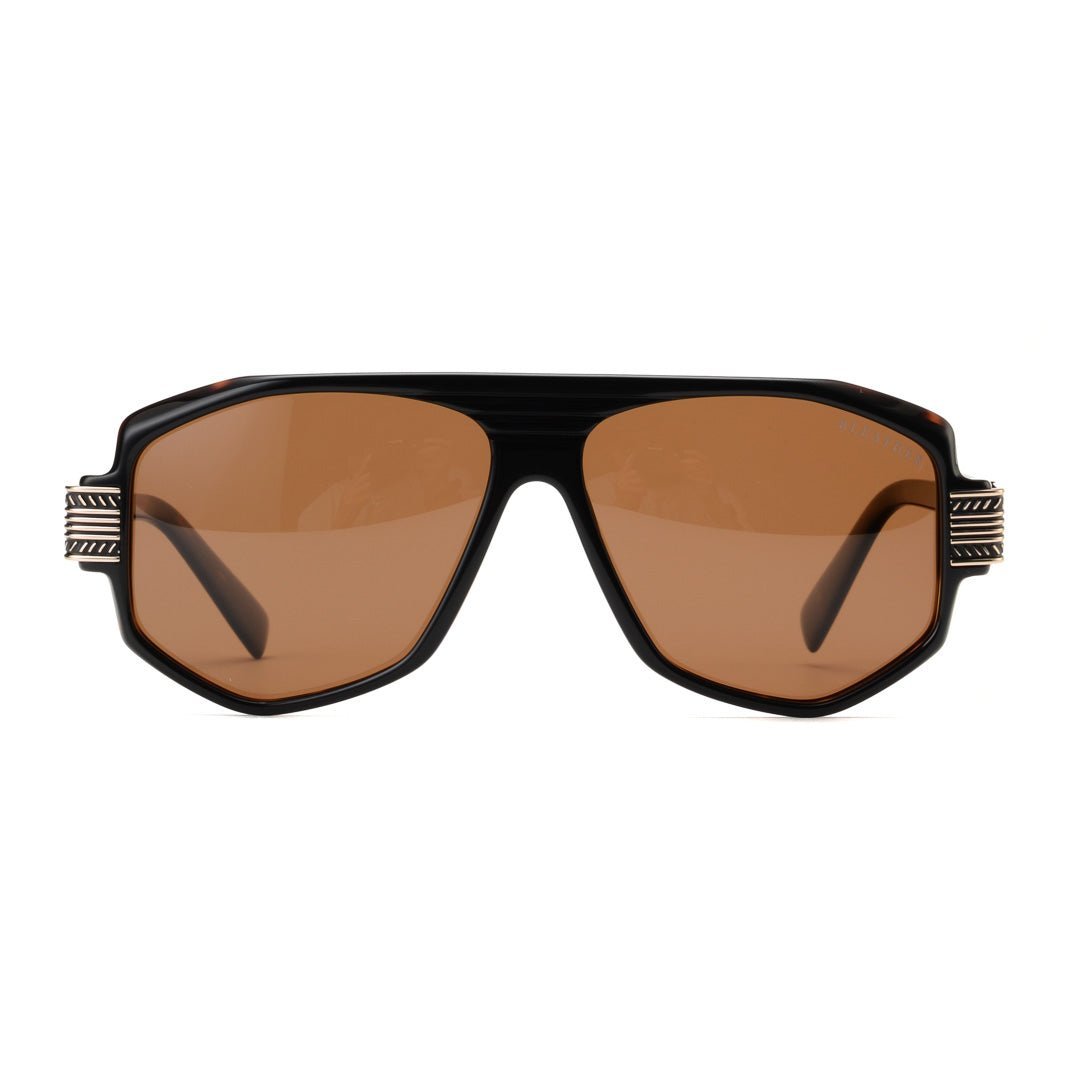 Lunettes de soleil hommes: Bleather Druid Marron - Drlunettes