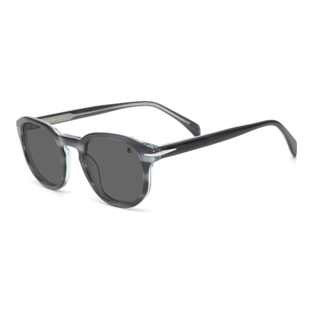 Lunettes de soleil hommes: Bleather PITCHER Noir - Drlunettes