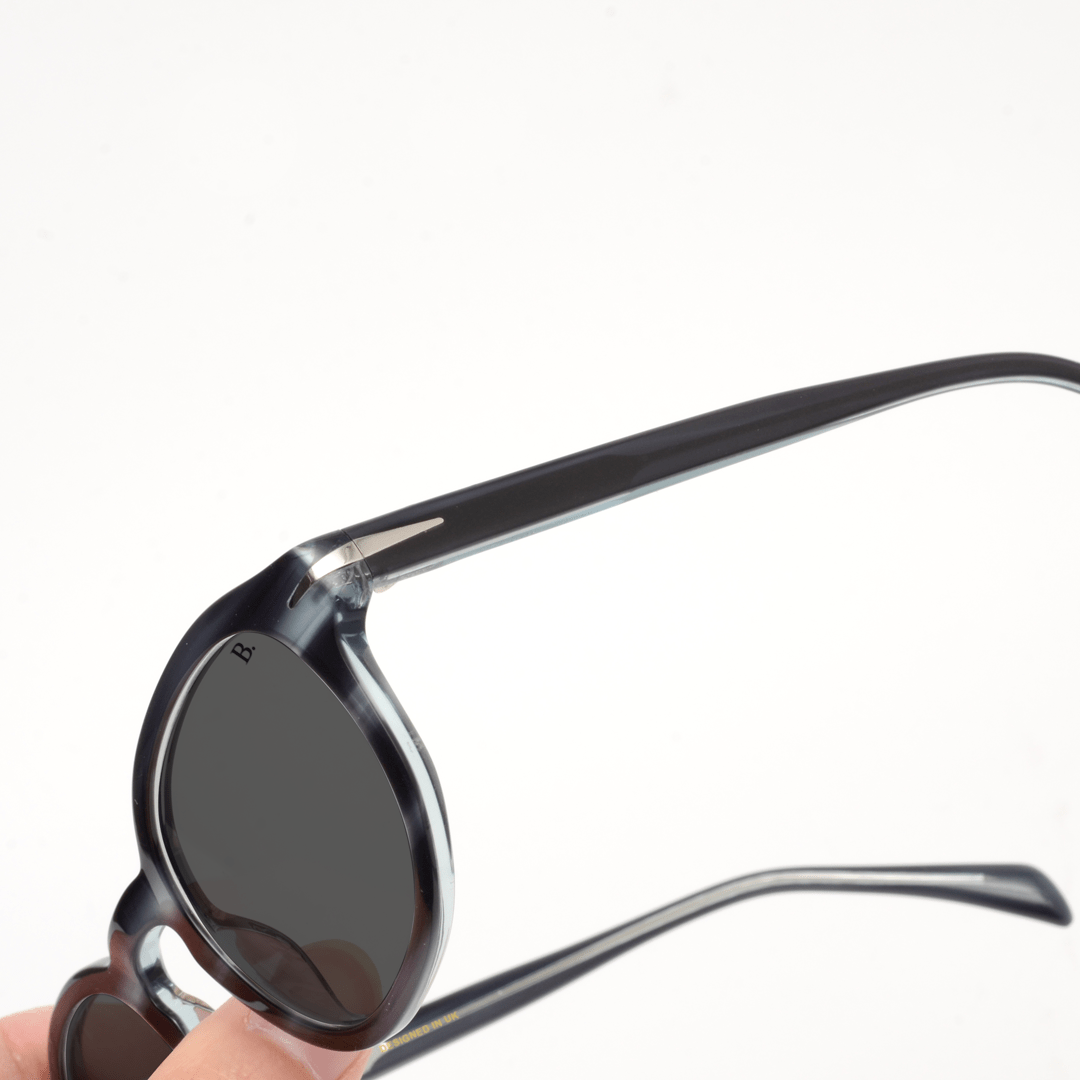Lunettes de soleil hommes: Bleather PITCHER Noir - Drlunettes