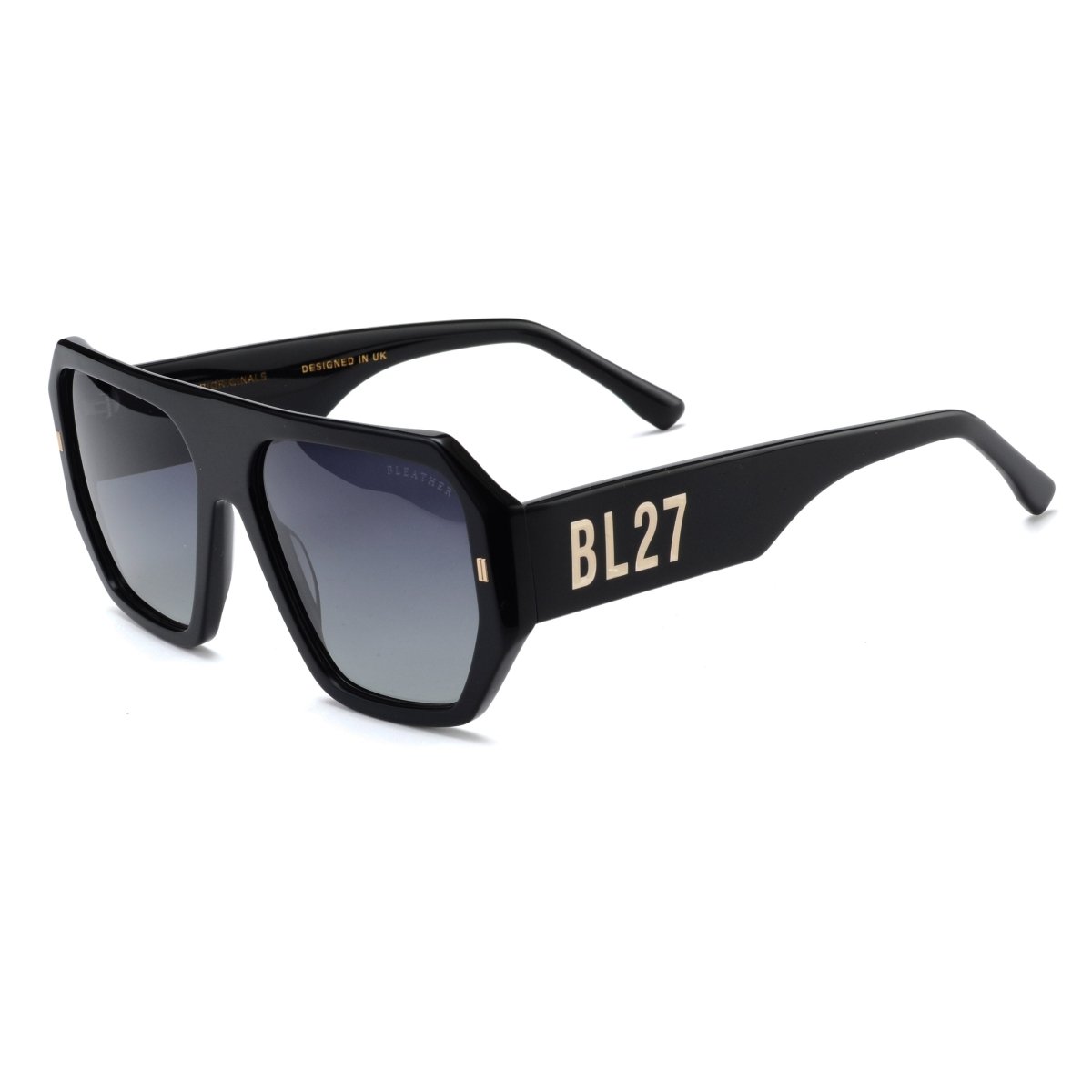 Lunettes de soleil unisex: Bleather 1927 Noir - Drlunettes