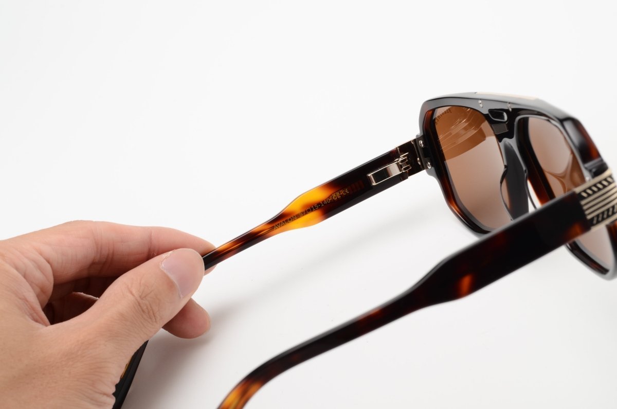 Lunettes de soleil unisex: Bleather Avalon Havane - Drlunettes