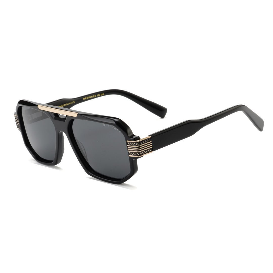 Lunettes de soleil unisex: Bleather Avalon Noir - Drlunettes
