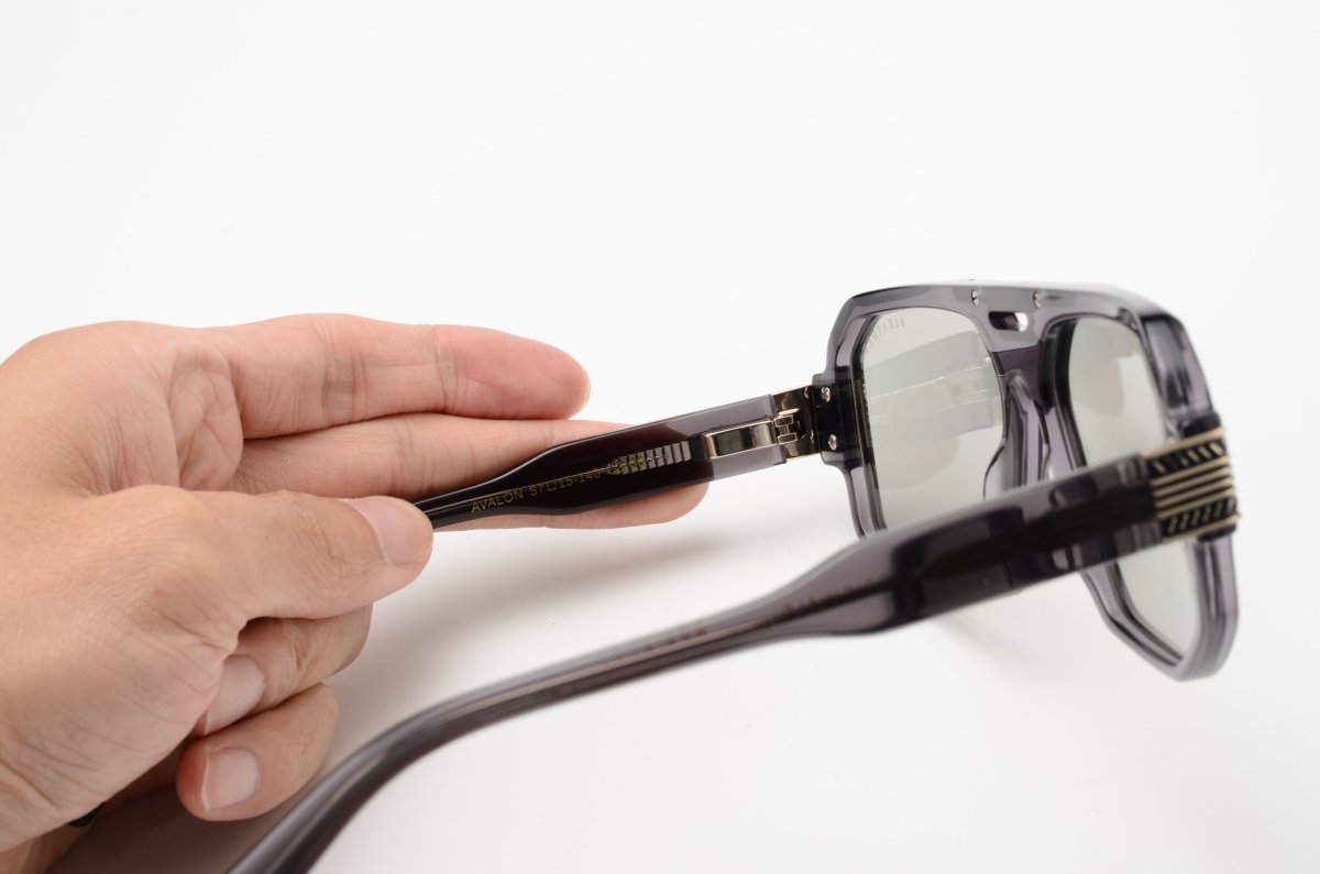 Lunettes de soleil unisex: Bleather Avalon Transparent - Drlunettes