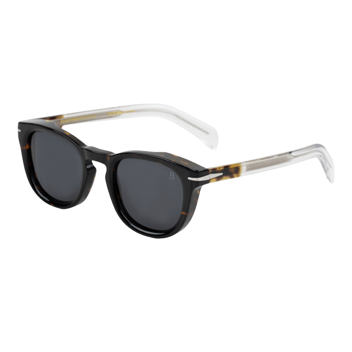 Lunettes de soleil unisex: Bleather CLOVER C2 Noir/Havane,Trans - Drlunettes