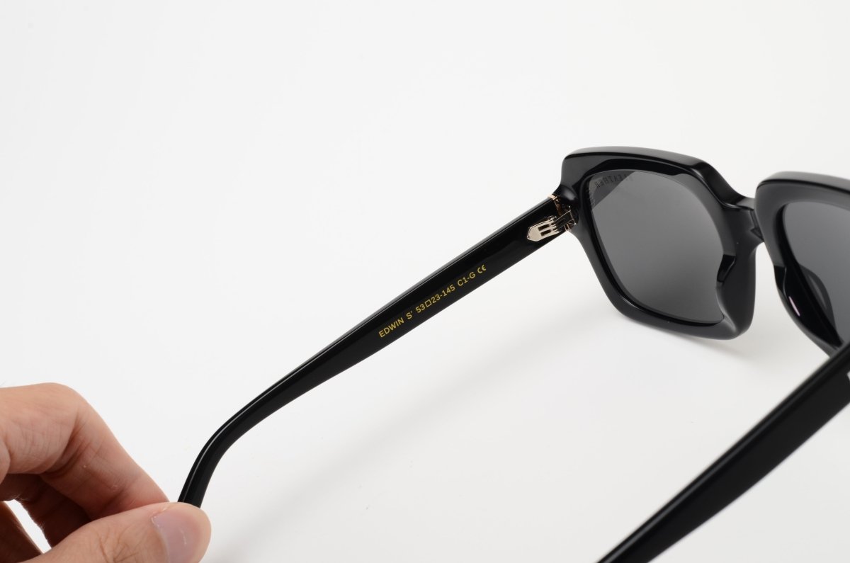 Lunettes de soleil unisex: Bleather EDWIN S' Noir - Drlunettes