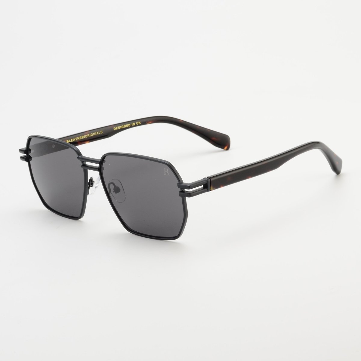 Lunettes de soleil unisex: Bleather Harper Noir - Drlunettes