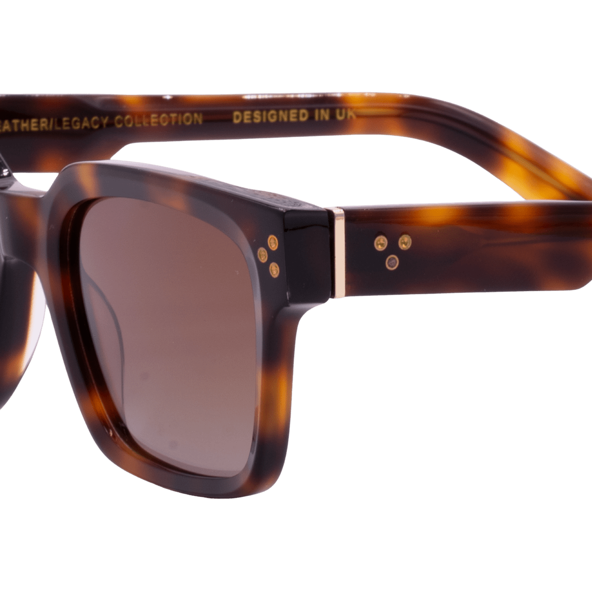 Lunettes de soleil unisex: Bleather Harper'A Mr dég/Havane - Drlunettes