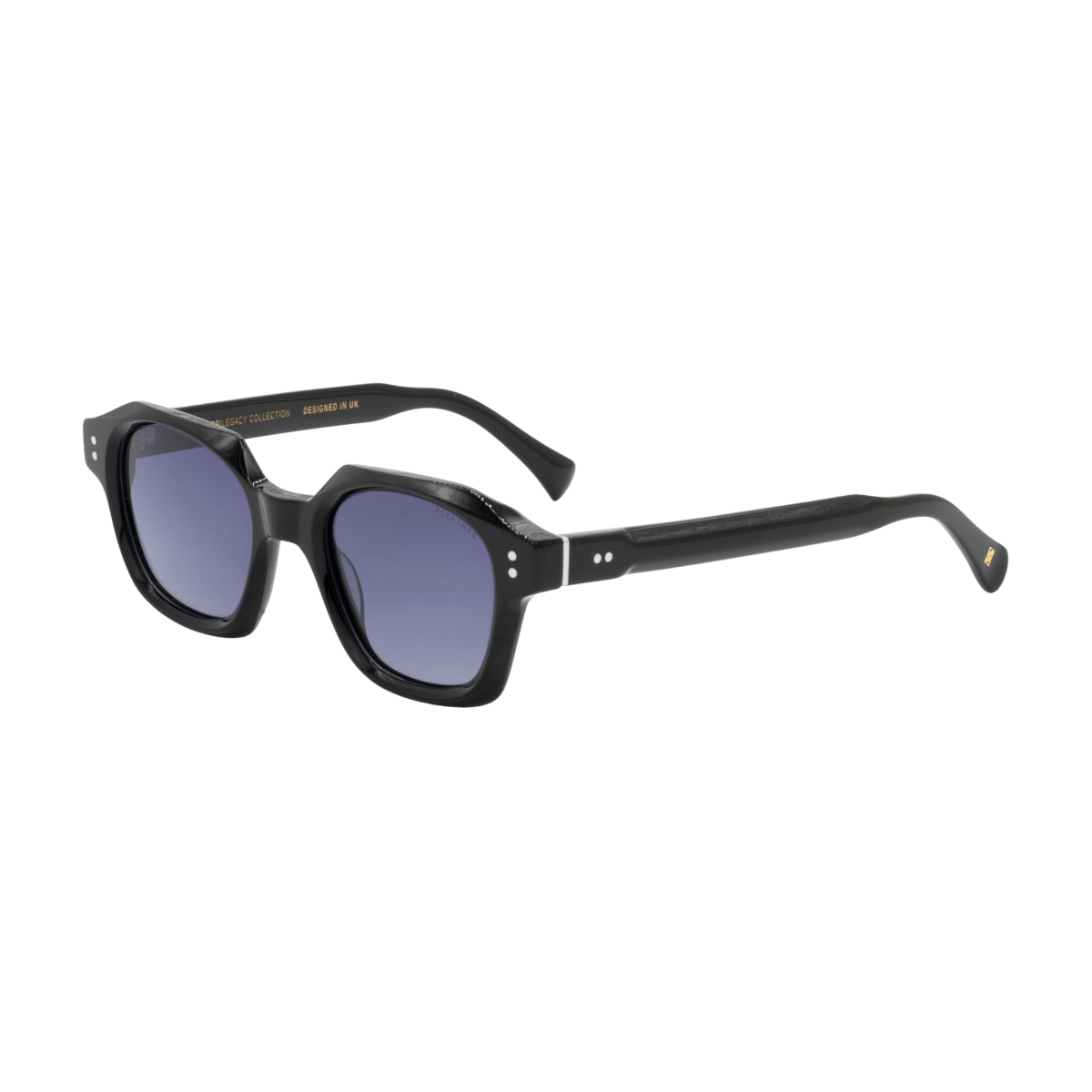 Lunettes de soleil unisex: Bleather IVY Noir dég/Noir - Drlunettes