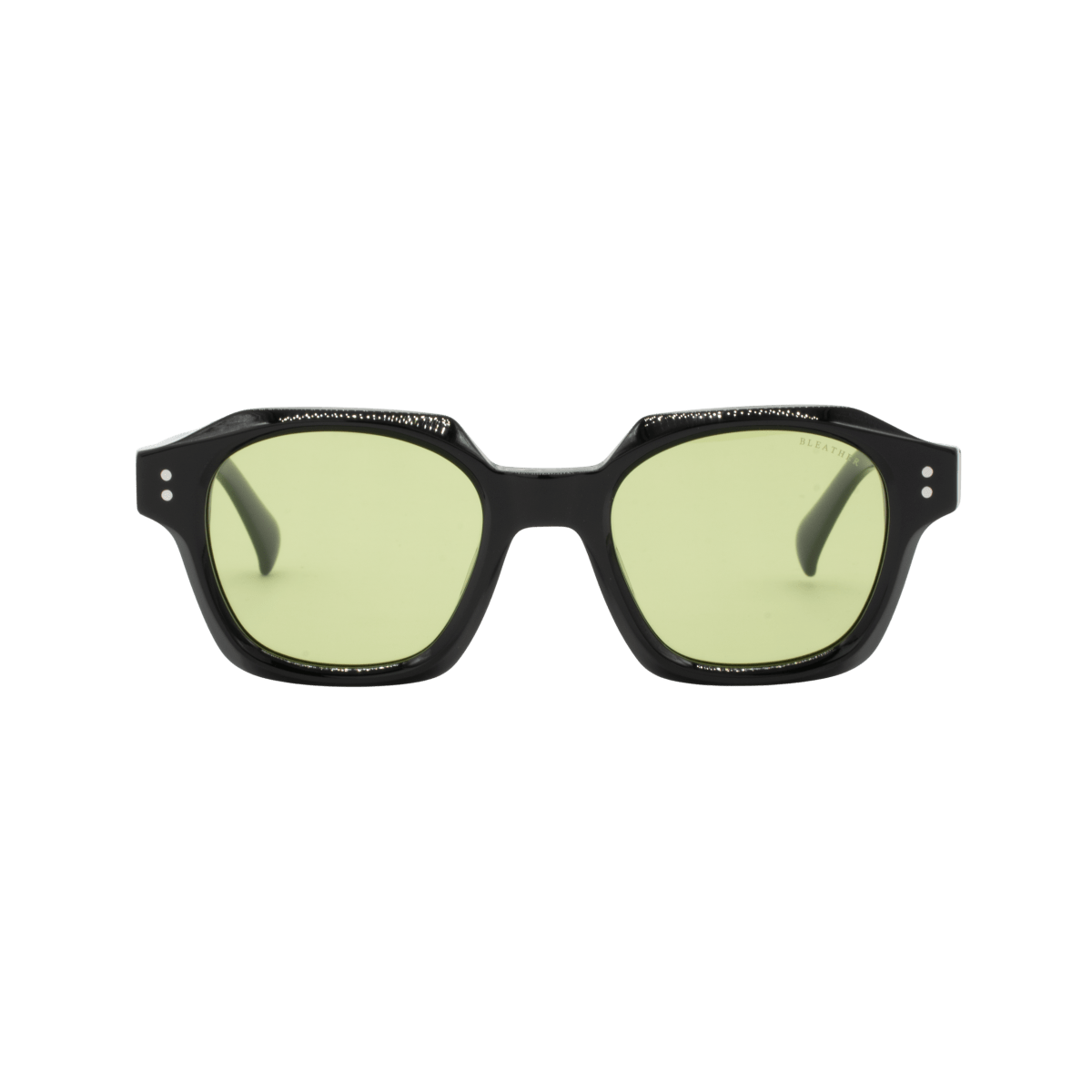 Lunettes de soleil unisex: Bleather IVY Vert trans/Noir - Drlunettes