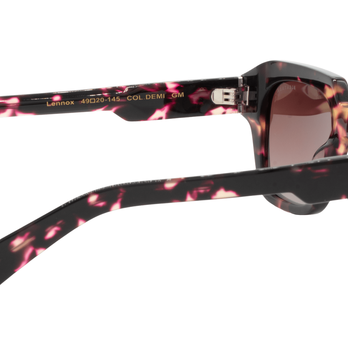 Lunettes de soleil unisex: Bleather Lennox Marron/Coloré - Drlunettes