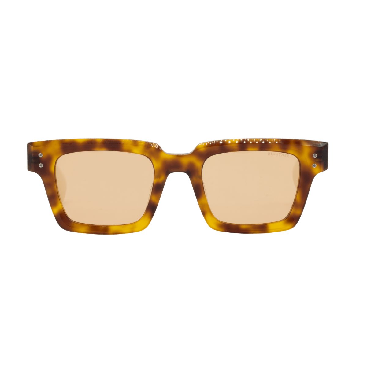 Lunettes de soleil unisex: Bleather LUCA Mr/Havane;Blanc - Drlunettes