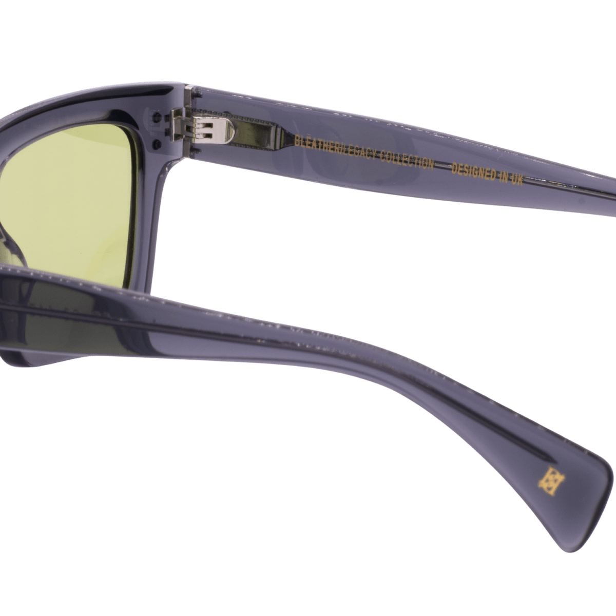 Lunettes de soleil unisex: Bleather LUCA Vert trans/Grey - Drlunettes