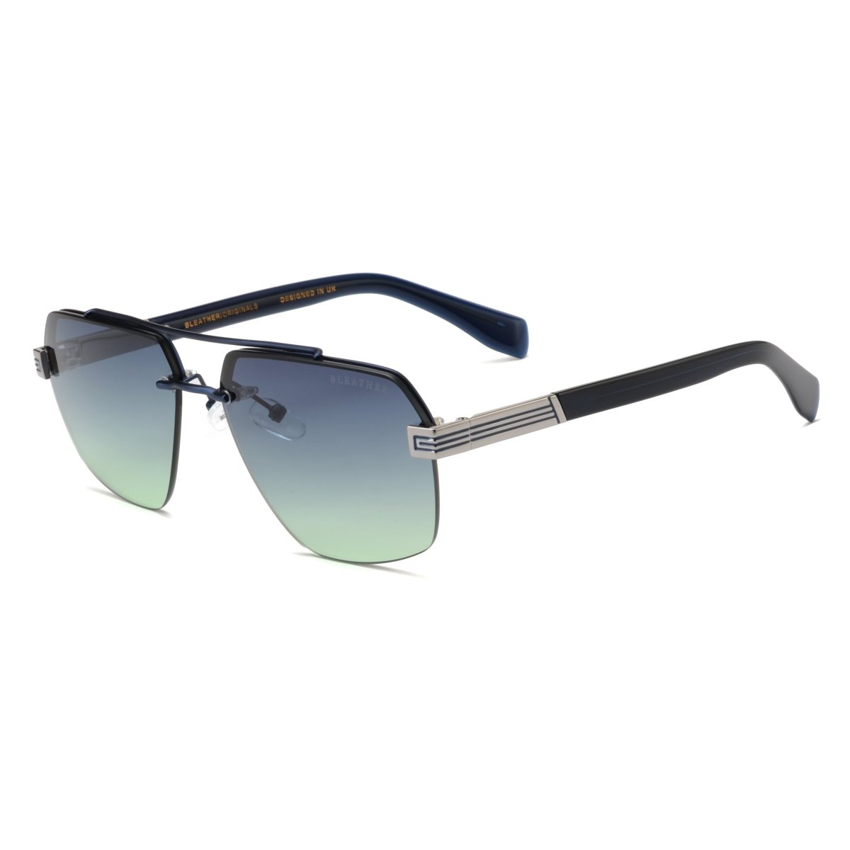 Lunettes de soleil unisex: Bleather Marquis Vert - Drlunettes