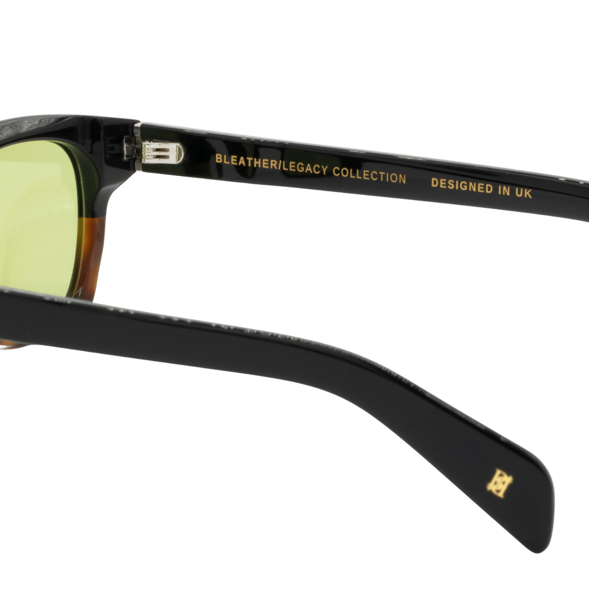 Lunettes de soleil unisex: Bleather Nash Vert trans/Havane - Drlunettes