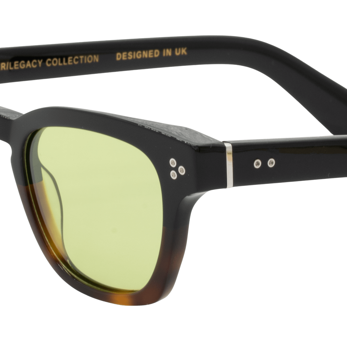 Lunettes de soleil unisex: Bleather Nash Vert trans/Havane - Drlunettes