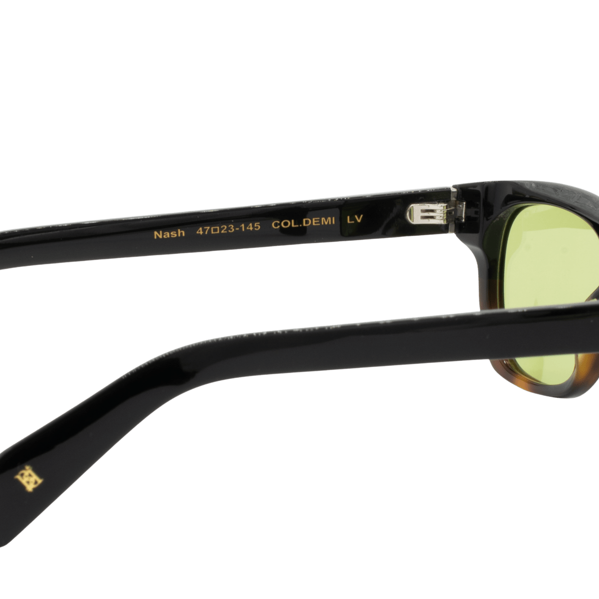 Lunettes de soleil unisex: Bleather Nash Vert trans/Havane - Drlunettes